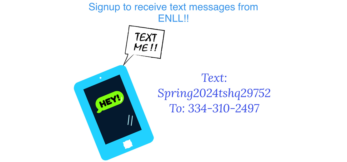 Signup for Text Messages Now!