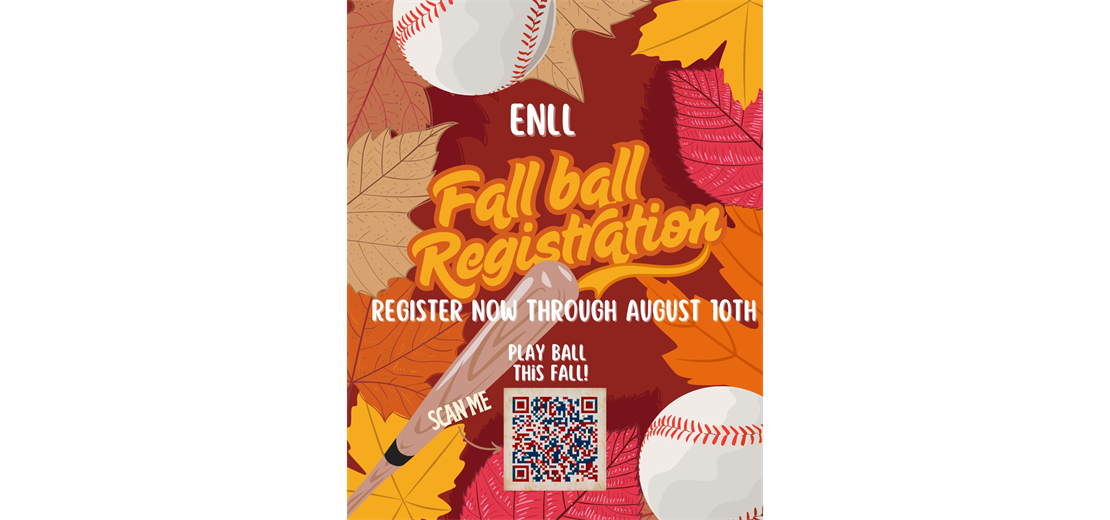 Fall Ball Registration is Here