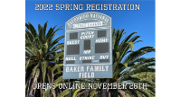 2022 Spring Season Registration Opens Online November 26th